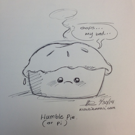 humble pie punny sketch